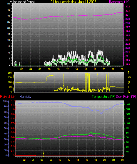 24 Hour Graph for Day 11